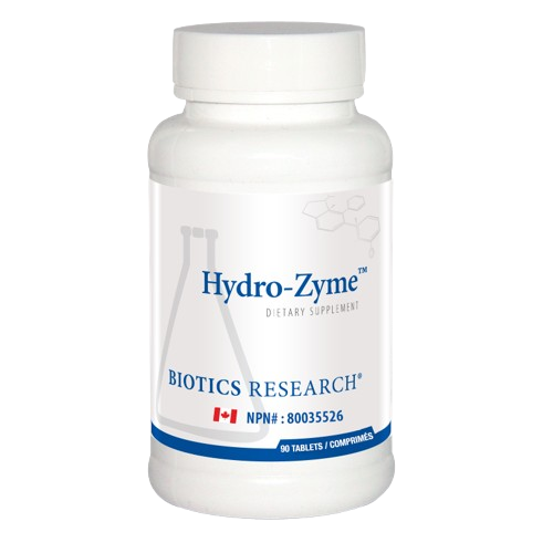 Biotics Research Hydro-Zyme (HCl & Enzymes), 90 tablets