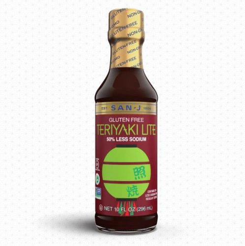 San J Teriyaki 50% Less Sodium Sauce, 296mL