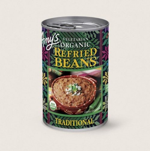 Amy's Kitchen Organic Trad. Refried Beans, 398mL