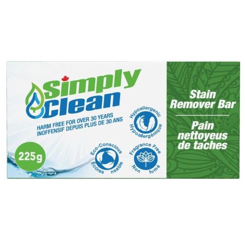 Simply Clean Stain Remover Bar, 225g