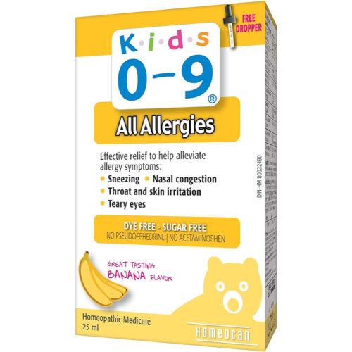 Homeocan Kids 0-9 Allergies, 25 ml