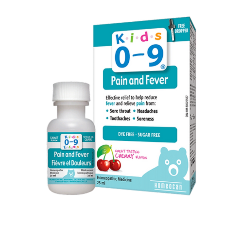 Homeocan Kids 0-9 Pain & Fever, 25 ml