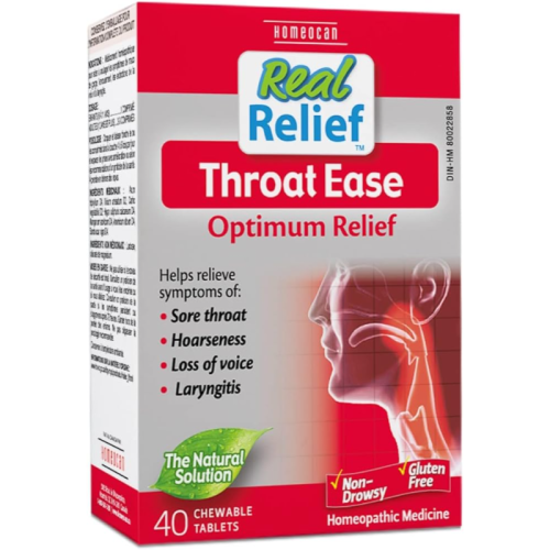 Homeocan Throat Ease, 40 tablets