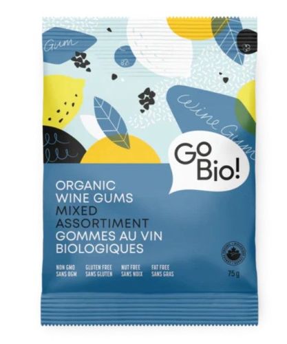 Gobio Organic Wine Gums, 75g*10