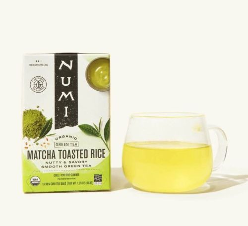 Numi Teas Org Matcha Toasted Rice Tea 18ct
