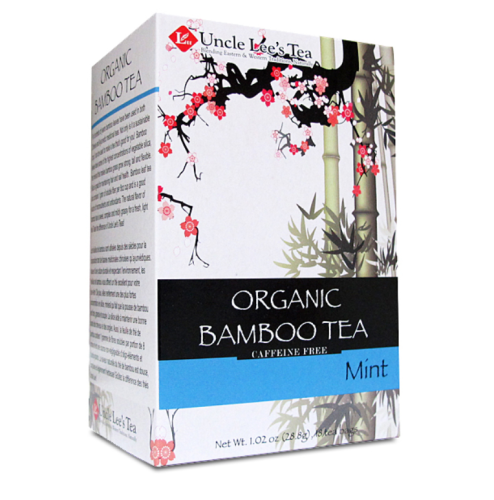 Uncle Lee's Tea Org Bamboo Mint Tea, 18bg