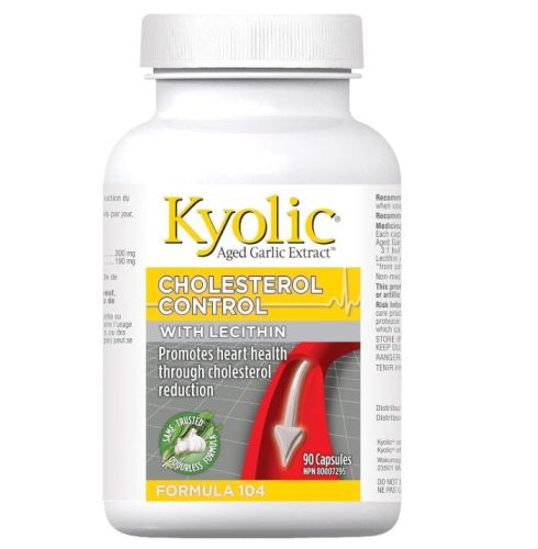 Kyolic Formula 104 Choles Cntrl w/Lecithin, 90caps