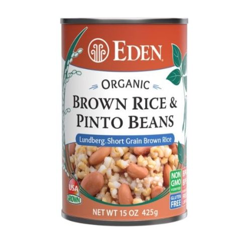 Eden Foods Org Rice & Pinto Beans, 398mL