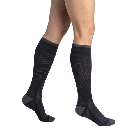Sigvaris Flow Tech 432CMS199 20-30MM Black, MS
