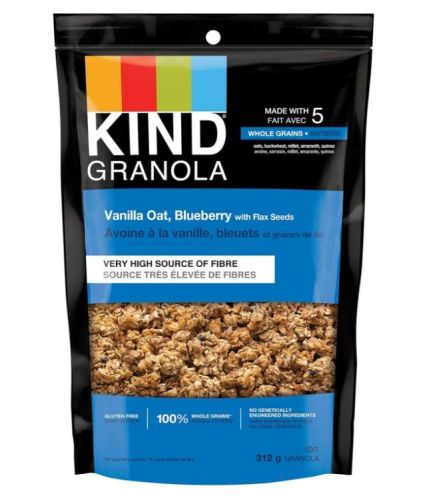 Kind Snacks Vanilla WhlGr Granola w/Flax, 312g