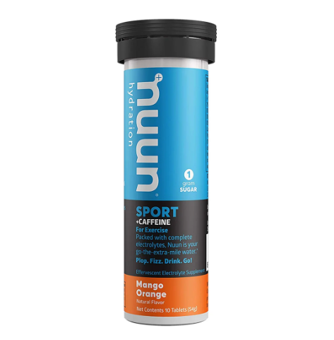 Nuun Sport +: Mango Orange, 8 x 52g