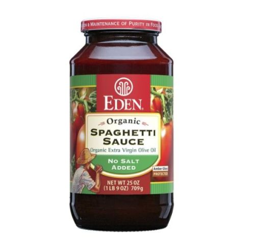 Eden Foods Org Spaghetti Sauce No Salt, 680mL