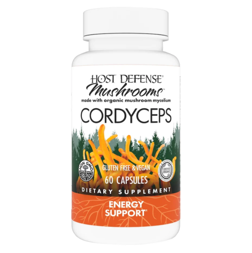 Host Defense Cordyceps (Cordyceps Mycelium) Capsules, 60 caps