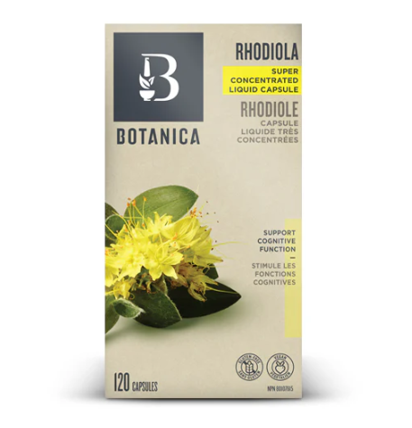 Botanica Rhodiola Liquid Capsules, 120 caps