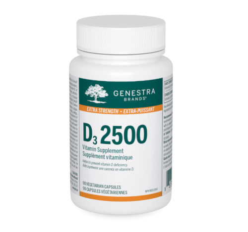 Genestra D3 2500, 90 capsules