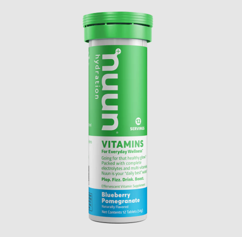 Nuun Vitamins - Blueberry Pomegranate, 8 x 52g