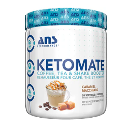 ANS Performance KETOMATE Creamer Caramel Macchiato, 293g