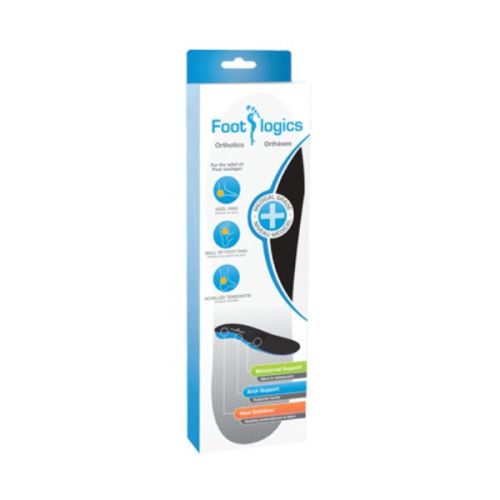 Footlogics 3/4 Length Medical Insole FLMEDL, Large