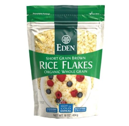 Eden Foods Org Brown Rice Flakes, 454g