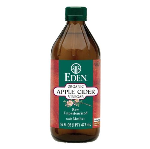 Eden Foods Org Apple Cider Vngr (Glass), 473mL