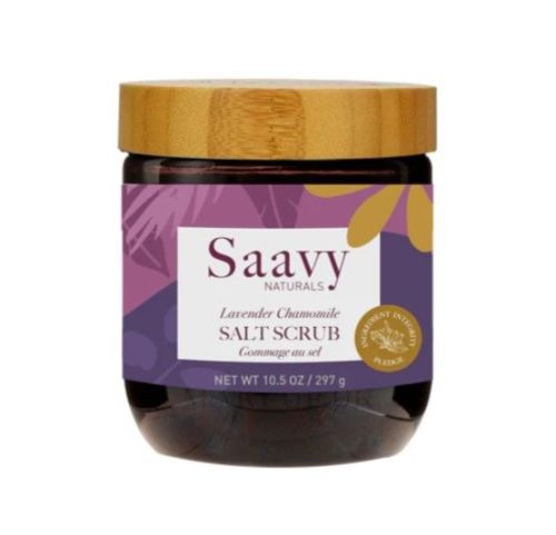 Saavy Naturals Lavender Chamomile Salt Scrub, 340g