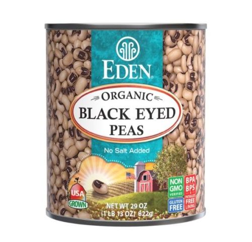Eden Foods Org Black Eyed Peas, 796mL