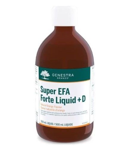 Genestra Super EFA Forte Liquid + D, 500 ml