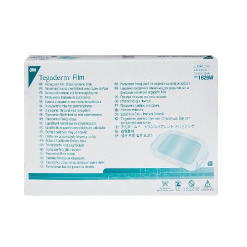 Tegaderm Transparent Dressing 3M1626W 10x12cm, 50/box