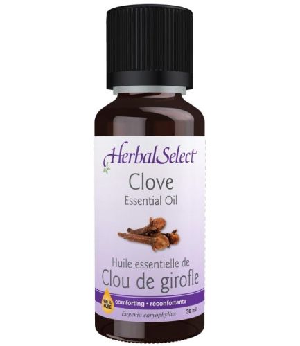 Herbal Select Clove Oil,100% pure, 30mL