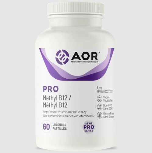 AOR PRO Methyl B12 - 5 mg, 60tabs