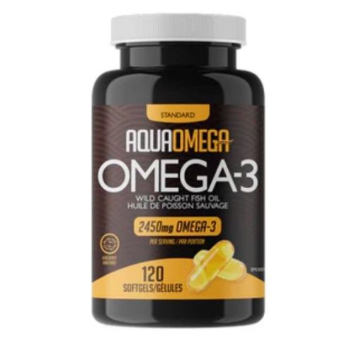 AquaOmega Standard Omega-3, 120 SoftGel 