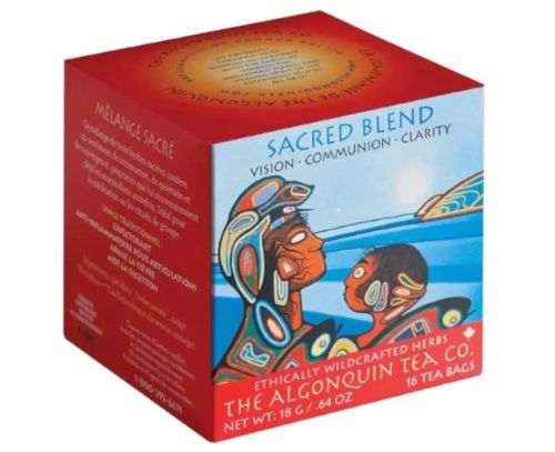 Algonquin Teas Organic Sacred Blend Tea - Box of 16 bags┃18g