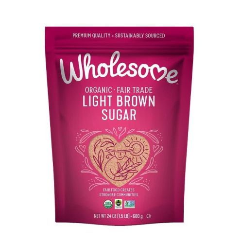 Wholesome Sweetener Org Light Brown Sugar, 680g