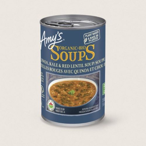 Amy's Kitchen Organic Quinoa,Kale&Lentil Soup, 398mL