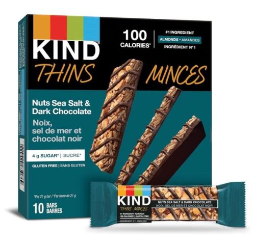 Kind Snacks Almond SeaSalt&Dark Choc,(10pk) 210g