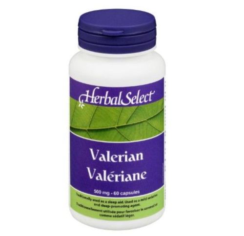 Herbal Select Valerian 500mg, 60vcap