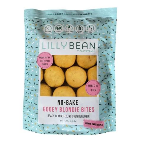 Lilly Bean No Bake Gooey Blondie Bites, 340g