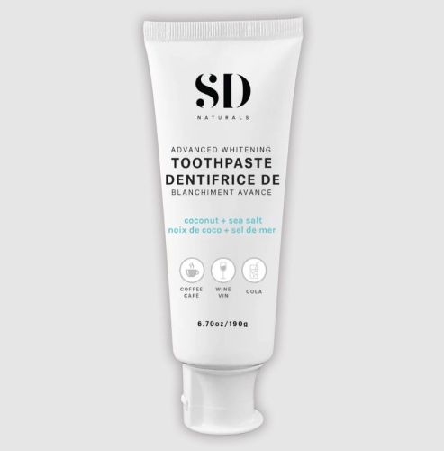 SD Naturals Advanced Whitening Toothpaste, 190g