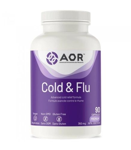 AOR Cold & Flu, 90caps