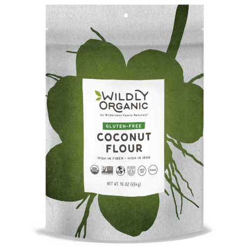 Wildly Organic Coconut Flour, Gluten-Free, Organic, 1 kg - 454 g