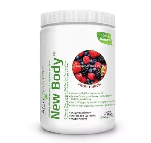 Alora Naturals New Body, 262.5g - 262.5g Fruit Punch 