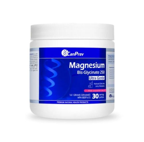 Canprev Magnesium Bis·Glycinate Drink Mix -Juicy Blueberry, 161 g
