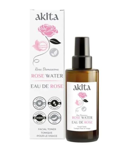 Akita All Natural Rose Water, 100ml