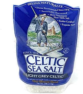Celtic Sea Salt Light Grey Resealable Bag, 113g