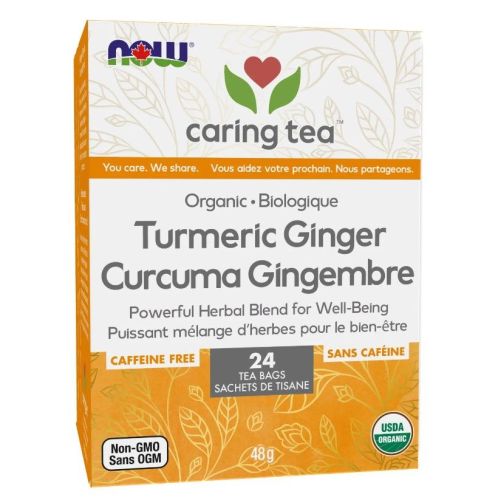 Now Foods Turmeric Ginger Tea, 24 Bags