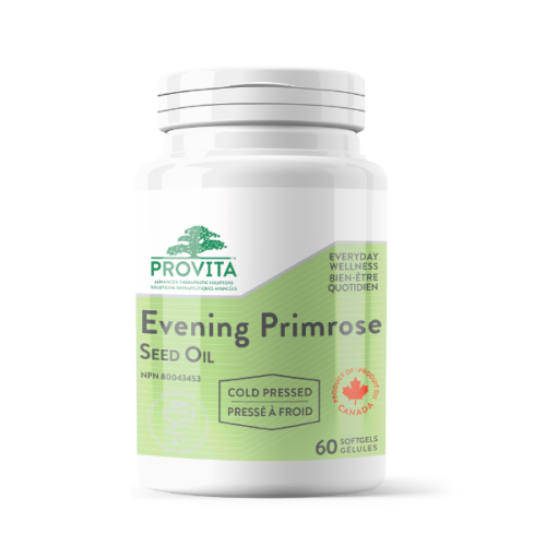 Provita EPO-1000 Evening Primrose Oil, 60 softgels