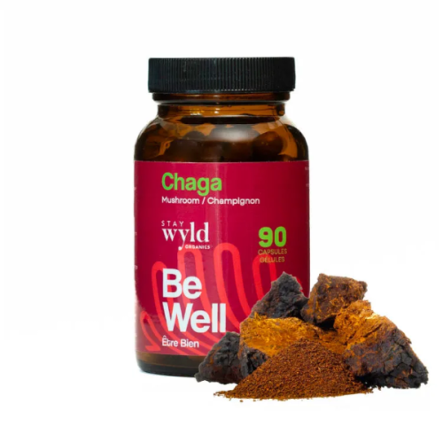 Stay Wyld Organics Ltd Chaga, 90caps