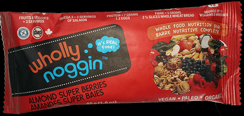 Wholly Noggin Foods Ltd Dark Choco. Almond Superberries 50g 12/box