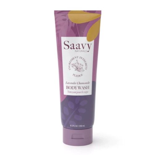 Saavy Naturals Lavender Chamomile Body Wash, 250mL