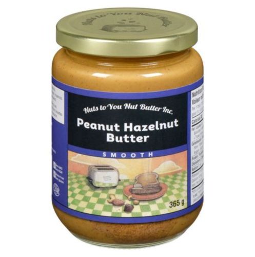 Nuts to You Peanut Hazelnut Butter Smooth, 365g